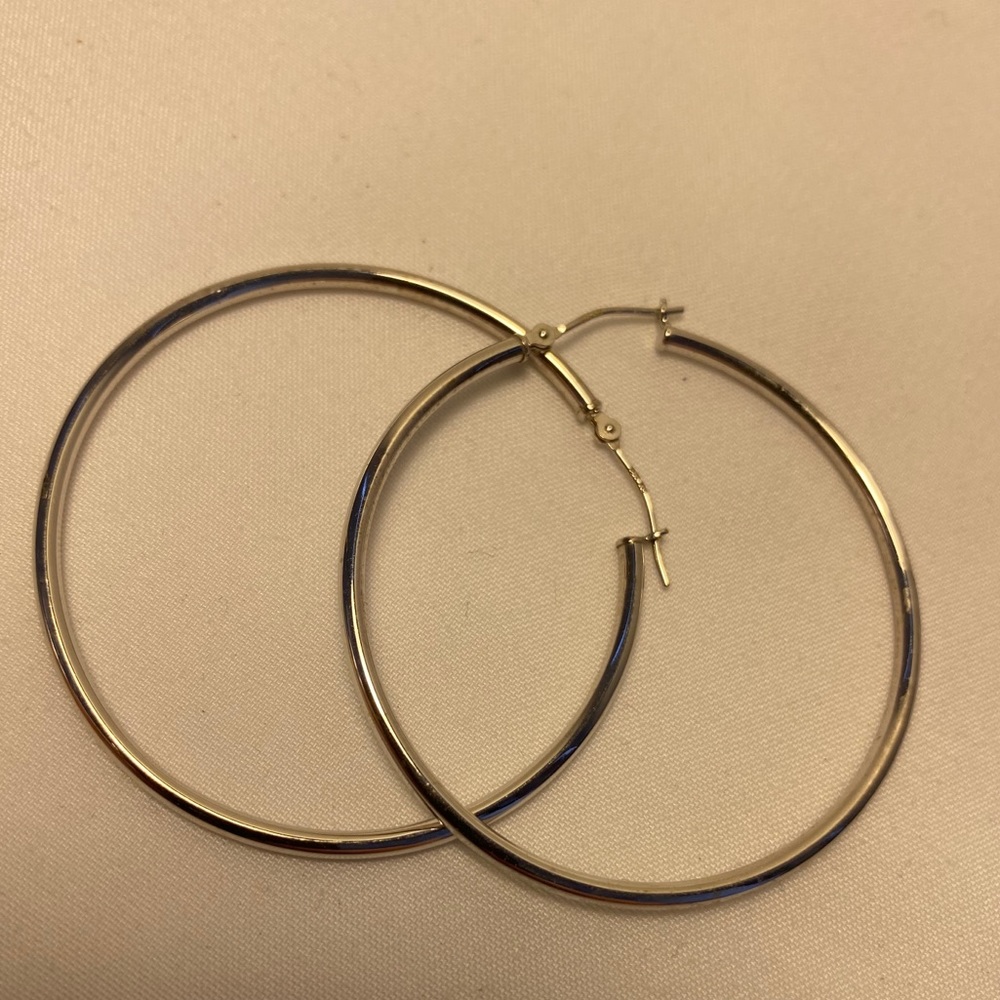 Silver Hoops - 925